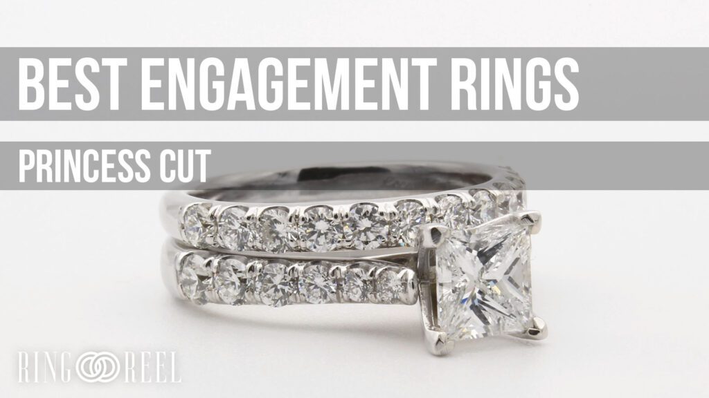 best princess cut engagement rings