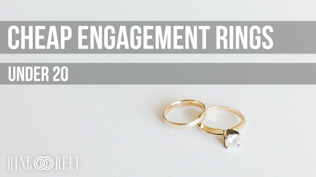 cheap engagement rings under 20