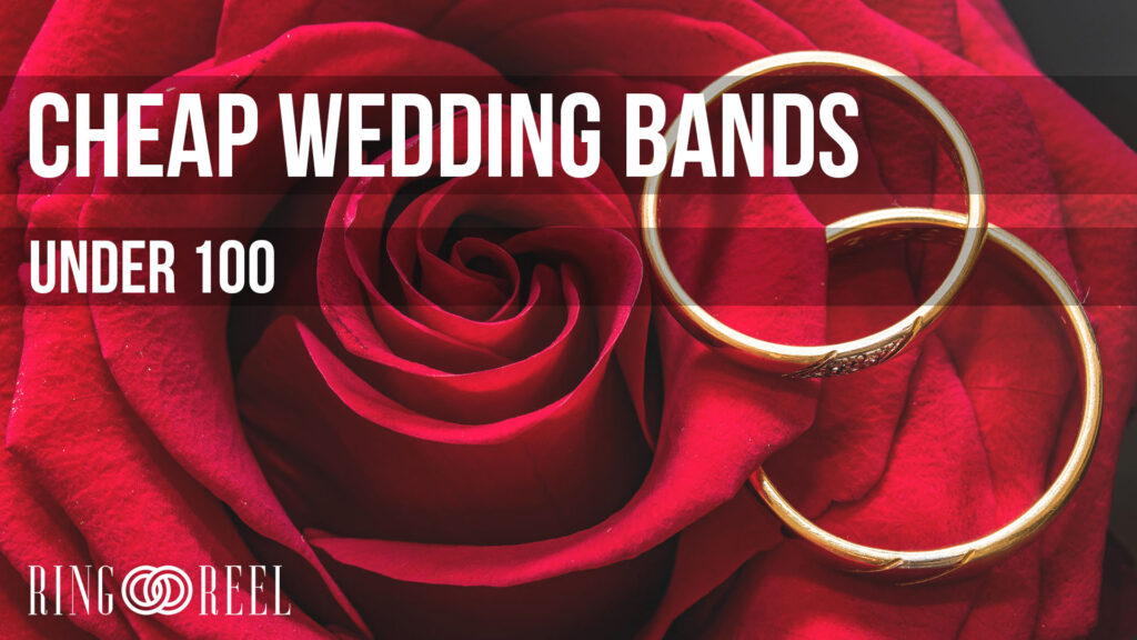 cheap wedding bands under 100